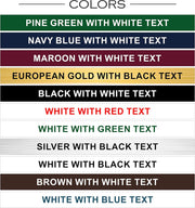 Custom Acrylic Name Badges - Personalised Acrylic Name Tag with 3 Lines of Custom Text and Magnet Backing 65mm x 25mm image 5