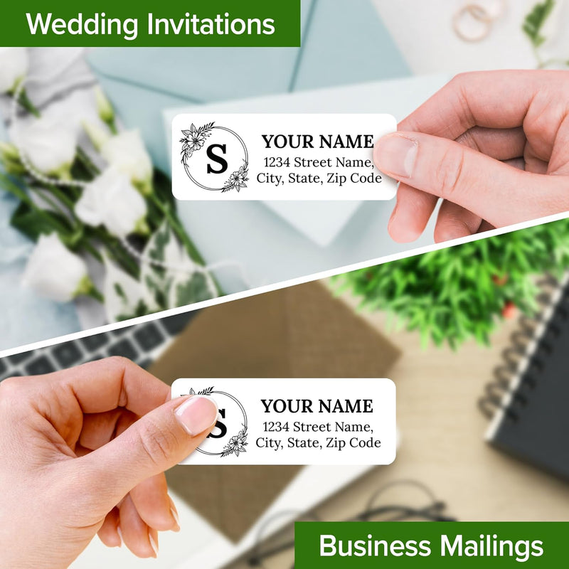 Return Address Labels Custom Address and Name Mailing Labels image 2