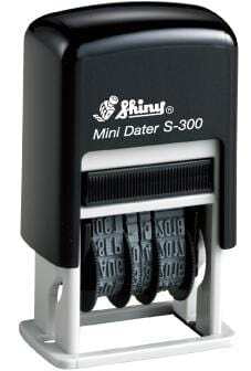 Mini Date Stamp - 25 x 5mm image