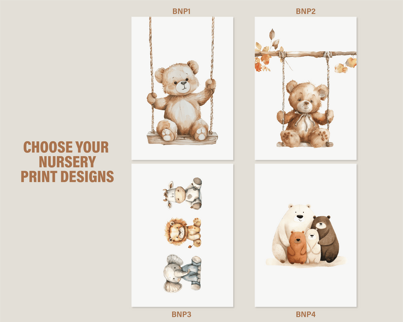 Baby Nursery Wall Art Prints – Designs for Baby Room Décor - Nursery Wall Décor for Boys & Girls image 1