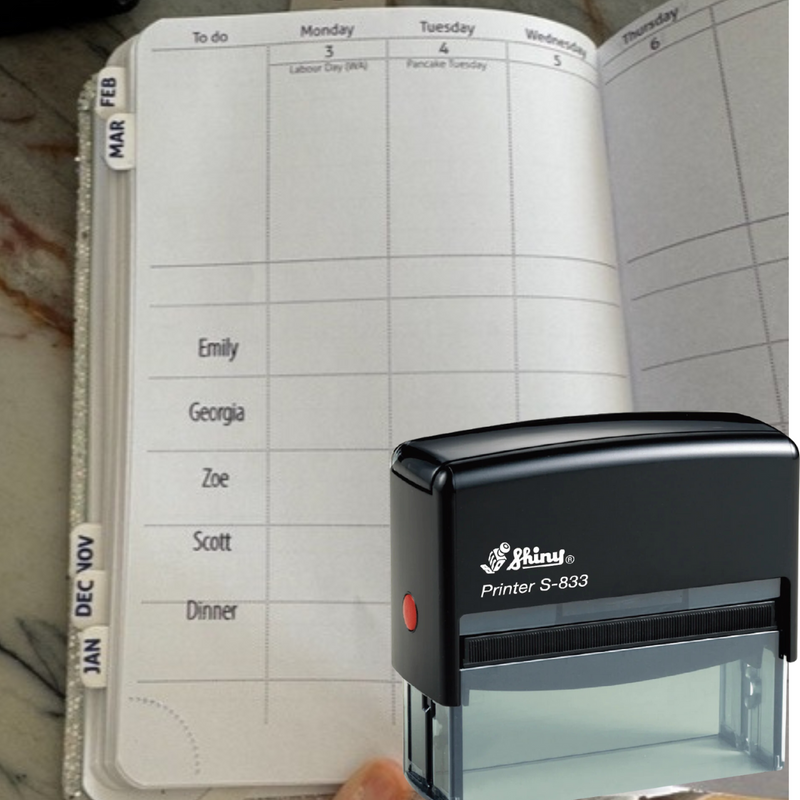 Masterplan Diary Stamp image 0