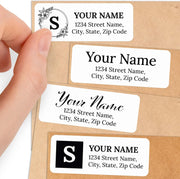 Return Address Labels Custom Address and Name Mailing Labels image 1