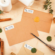 Return Address Labels Custom Address and Name Mailing Labels image 3