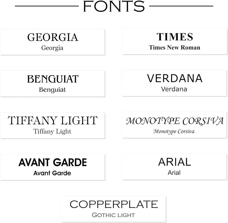 Custom Acrylic Name Badges - Personalised Acrylic Name Tag with 3 Lines of Custom Text and Magnet Backing 65mm x 25mm image 6