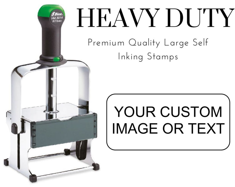 Large Rubber Stamps for Paper Bags