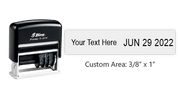 Mini Date Stamp - 25 x 10mm image