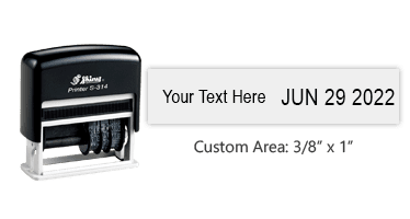 Mini Date Stamp - 25 x 10mm image