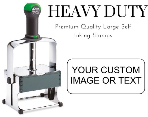 Large Rubber Stamps for Paper Bags image 0