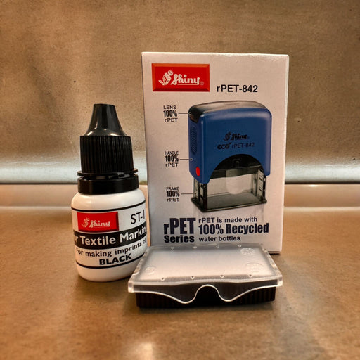 Fabric Clothing Stamps Kit - Up to 2-3 Lines