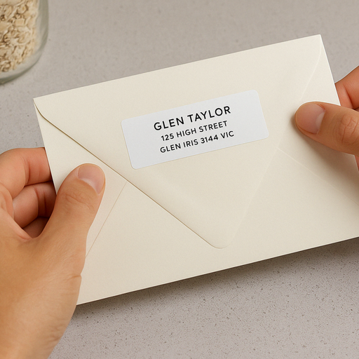 Return Address Labels Custom Address and Name Mailing Labels image 0