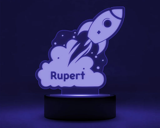 Custom Night Light Black Acrylic LED Base Night Light + USB Cable + Remote Control