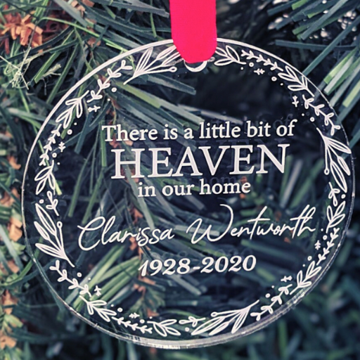 Personalised Memorial Christmas Ornament